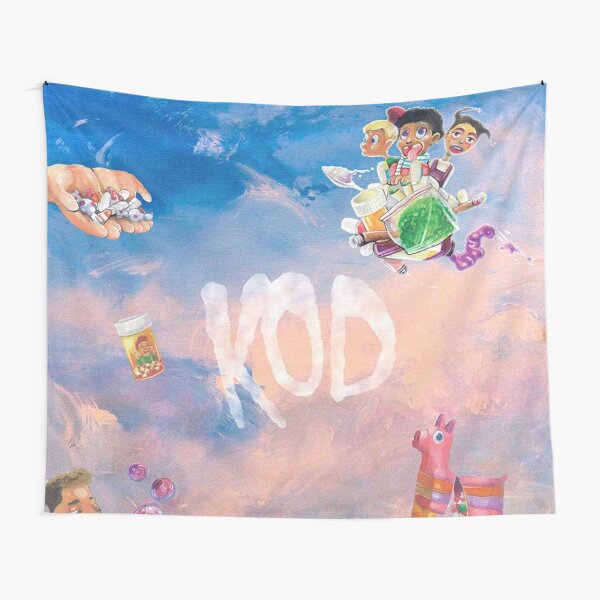J Cole KOD Wall Tapestry