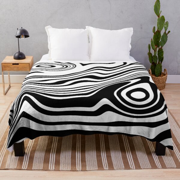 Item preview, Black White Marbled Lines designed and sold by artsandsoul.