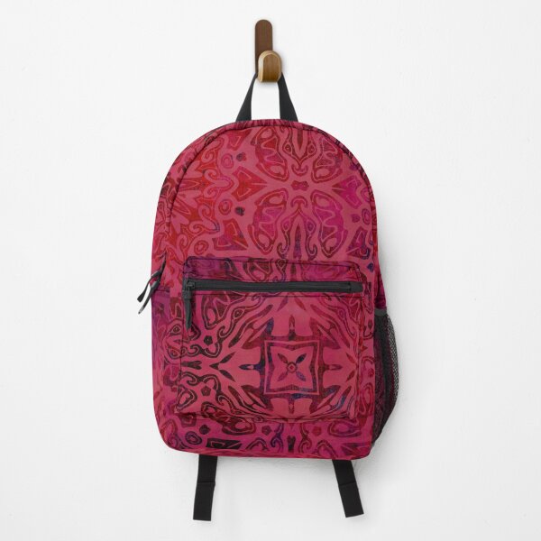 Item preview, Vintage Modern Kelim Pattern Dark Red designed and sold by artsandsoul.
