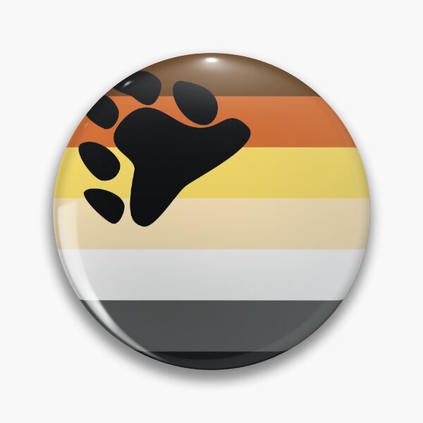 Item preview, Bear Pride Paw Flag designed and sold by lgbtshoppe.