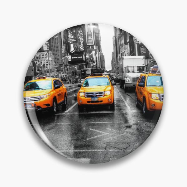 Item preview, Yellow Taxi Cabs Times Square New York City designed and sold by Paul Thompson Photography.