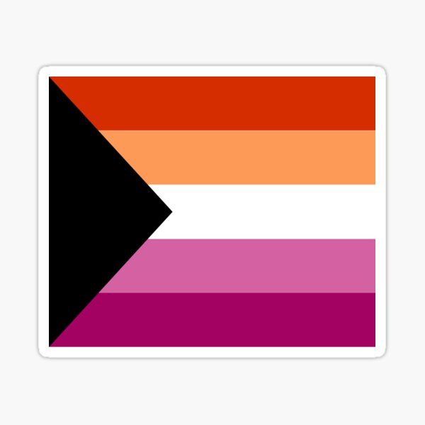 Artikel-Vorschau von Demi-Lesben-Flagge - demisexuelle, demiromantische Lesbe, designt und verkauft von BitterbluePine.