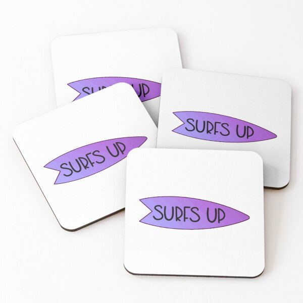 Item preview, Surfs Up Surfboard Purple designed and sold by logostickers.