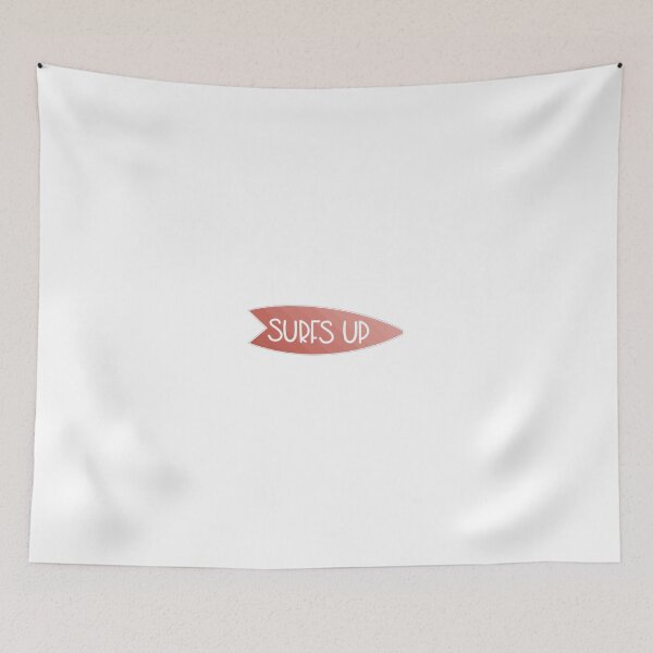 Item preview, Surfs Up Surfboard Pink designed and sold by logostickers.