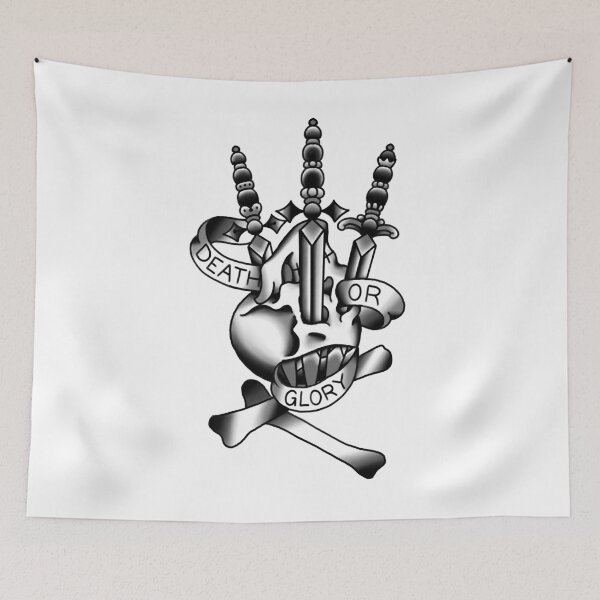 Item preview, Death or Glory tattoo design. designed and sold by Jamiee6610.