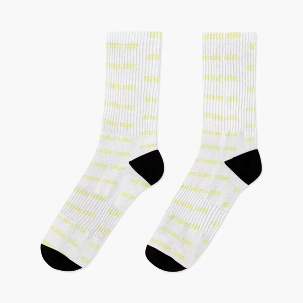 Item preview, not today, satan. (yellow 2) designed and sold by tayput.