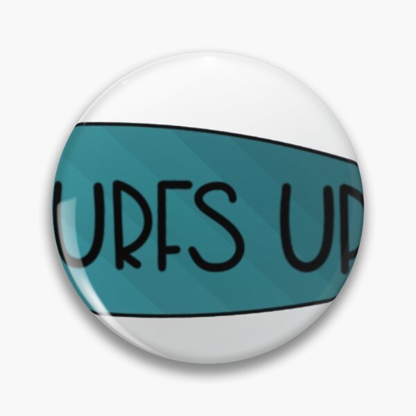 Item preview, Surfs Up Surfboard Turquoise designed and sold by logostickers.