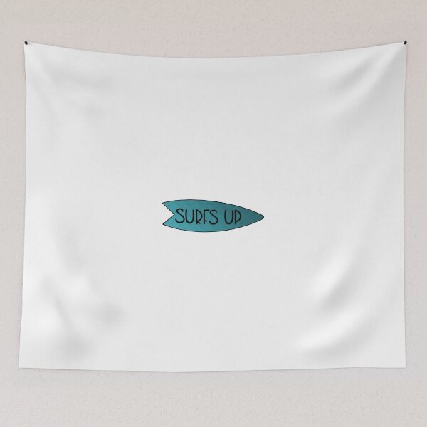 Item preview, Surfs Up Surfboard Turquoise designed and sold by logostickers.