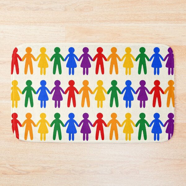 Item preview, Rainbow People Pattern designed and sold by XOOXOO.