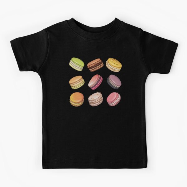 Tasty Colorful Macarons Kids T-Shirt