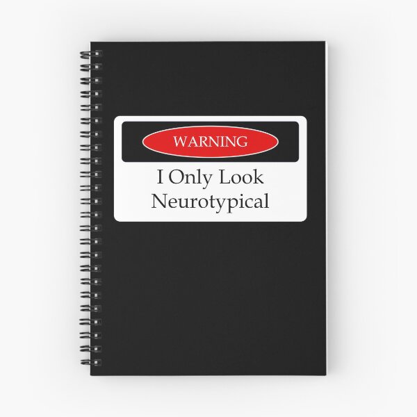 Item preview, I Only Look Neurotypical, Autism Acceptance  designed and sold by BitterbluePine.