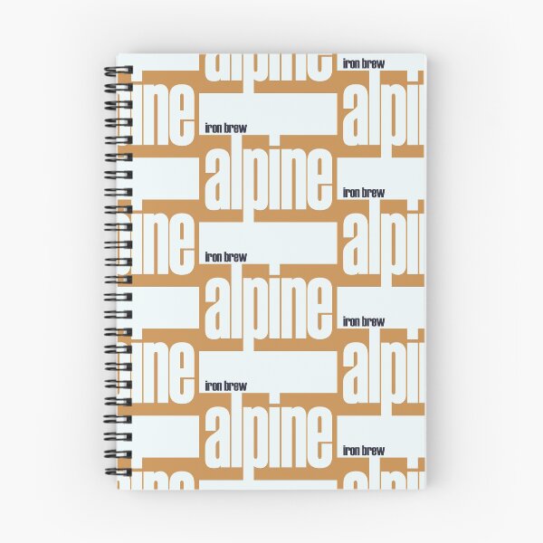 Item preview, 'Alpine' drinks label (1970s) designed and sold by Logocryo.