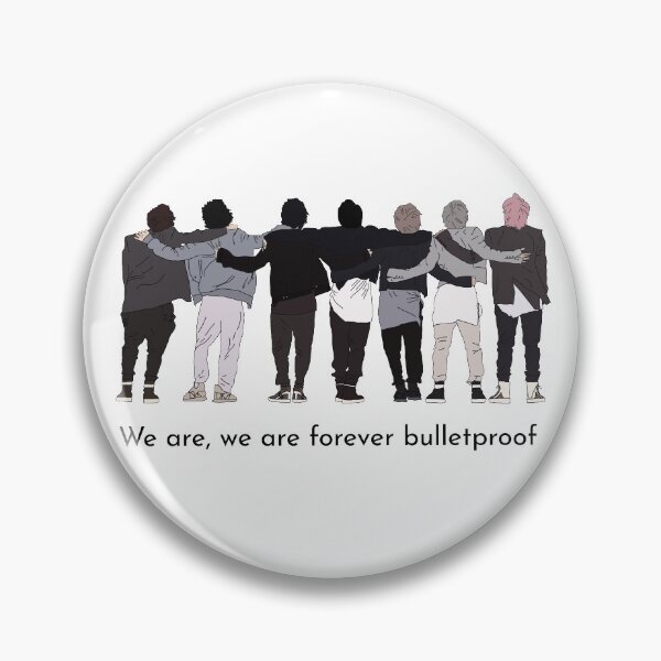 Item preview,  BTS ON: We are forever Bulletproof designed and sold by NoonaStudio.