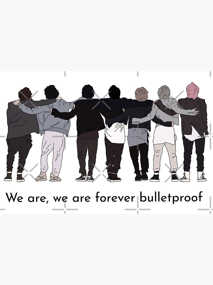 Bts We Are Bulletproof the Eternal Poster // Bts Poster // A4 