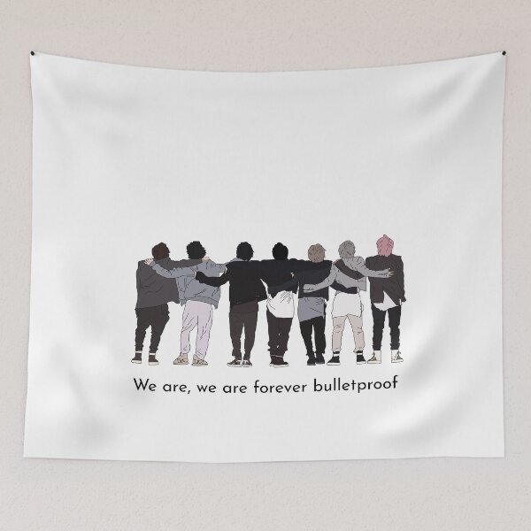 Item preview,  BTS ON: We are forever Bulletproof designed and sold by NoonaStudio.