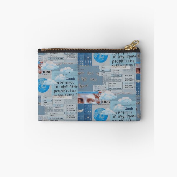 Item preview, Y2K light blue aesthetic collage  designed and sold by cloudy-moon.