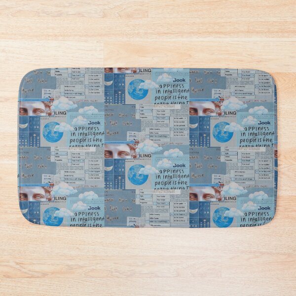 Item preview, Y2K light blue aesthetic collage  designed and sold by cloudy-moon.
