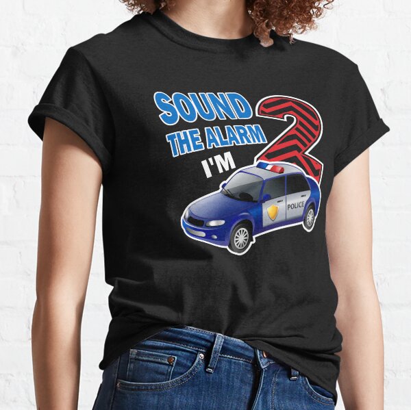 Sound the alarm I'm 2..2nd birthday celebration gift Classic T-Shirt