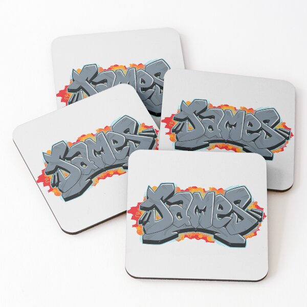 Item preview, James Graffiti Name designed and sold by NameGraffiti.