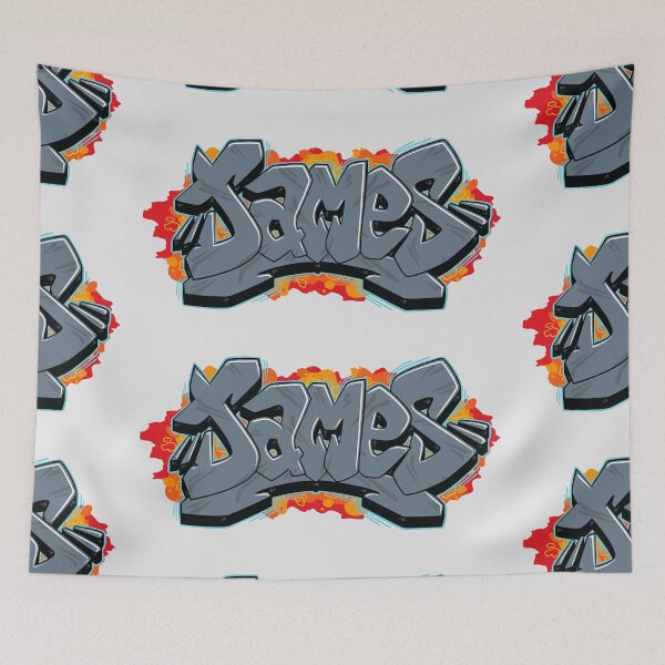 Item preview, James Graffiti Name designed and sold by NameGraffiti.