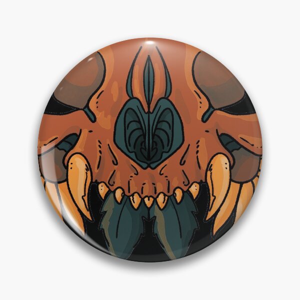 Item preview, Pumpkin Spice Cat Skull designed and sold by RoanoakStudios.