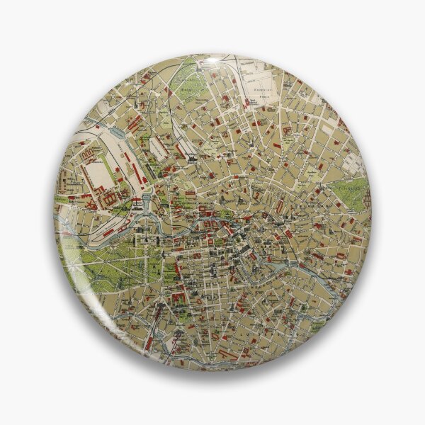Item preview, Vintage Map of Berlin Germany (1905) designed and sold by BravuraMedia.
