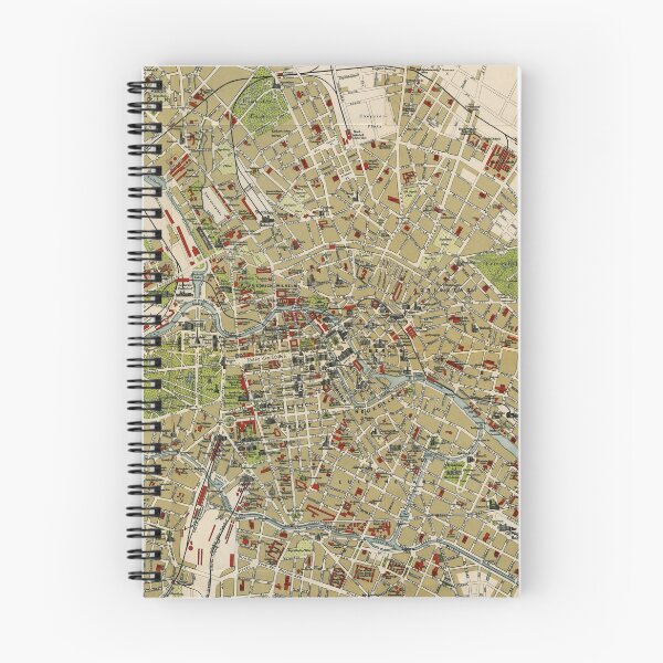 Item preview, Vintage Map of Berlin Germany (1905) designed and sold by BravuraMedia.