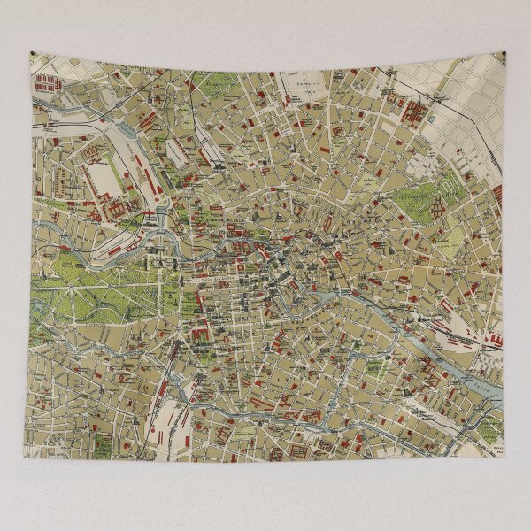 Item preview, Vintage Map of Berlin Germany (1905) designed and sold by BravuraMedia.