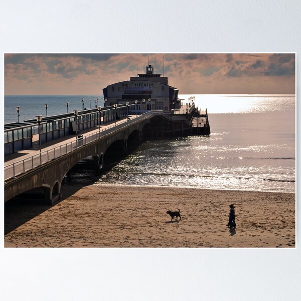 Item preview, Bournemouth Pier And Beach Dorset England designed and sold by AndyEvansPhotos.