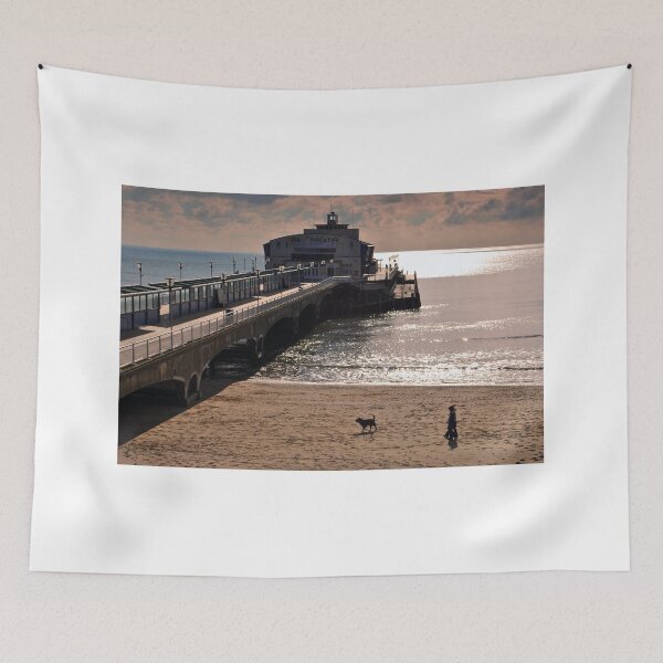 Item preview, Bournemouth Pier And Beach Dorset England designed and sold by AndyEvansPhotos.