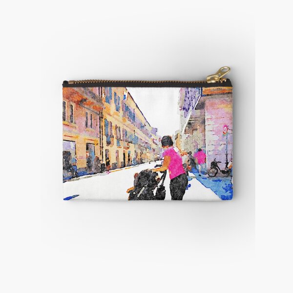 Item preview, Teramo: mum with pram designed and sold by Giuseppe Cocco.