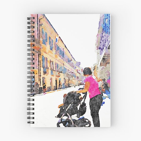 Item preview, Teramo: mum with pram designed and sold by Giuseppe Cocco.