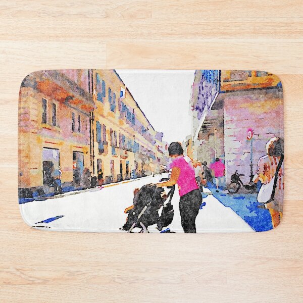 Item preview, Teramo: mum with pram designed and sold by Giuseppe Cocco.