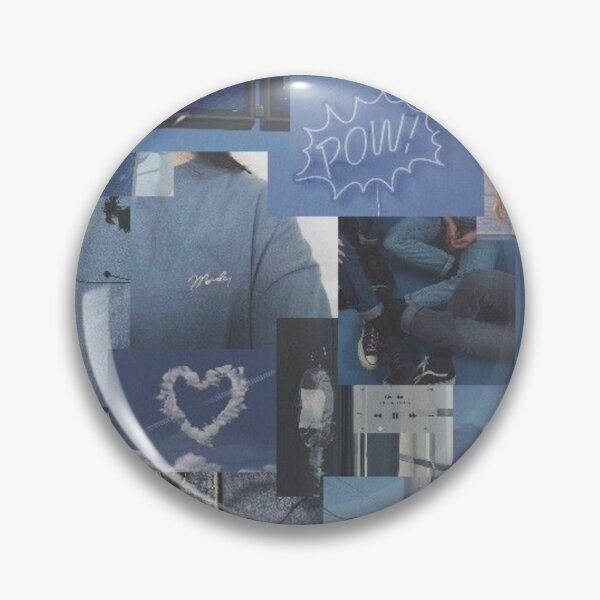 Item preview, Dark blue aesthetic collage  designed and sold by cloudy-moon.
