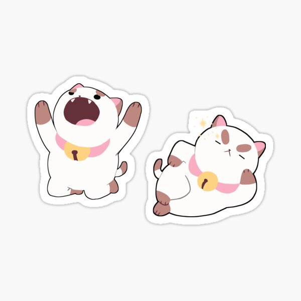 2 set sticker puppycat Sticker