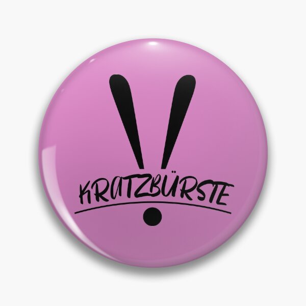 Item preview, Scratch brush stubborn troublemaker - funny German nicknames designed and sold by MadandMean.