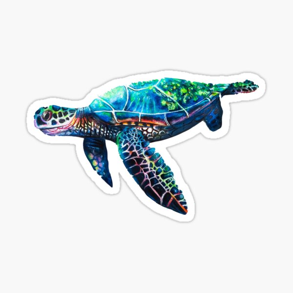 Item preview, Rainbow Sea Turtle designed and sold by Zephdoll.