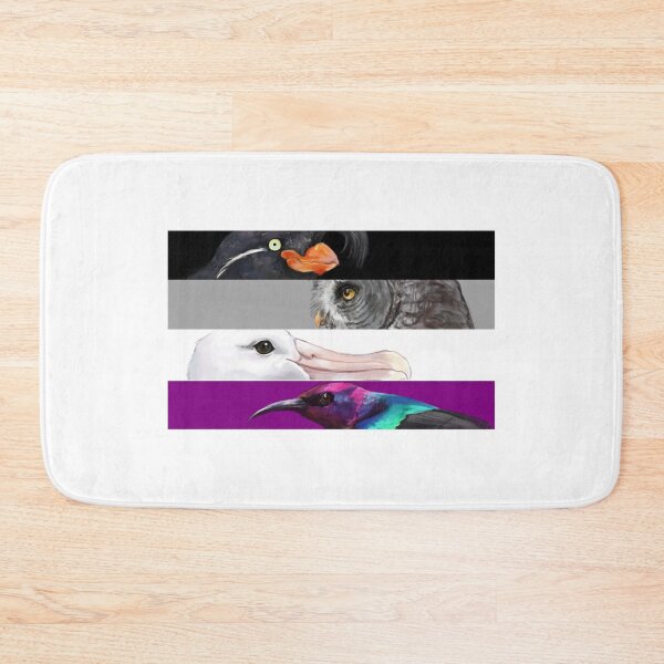 Item preview, Asexual Pride Birds designed and sold by Haliaeetus.