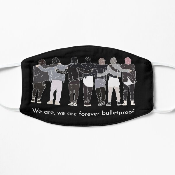 BTS ON: We are forever Bulletproof Mask for Sale by NoonaStudio