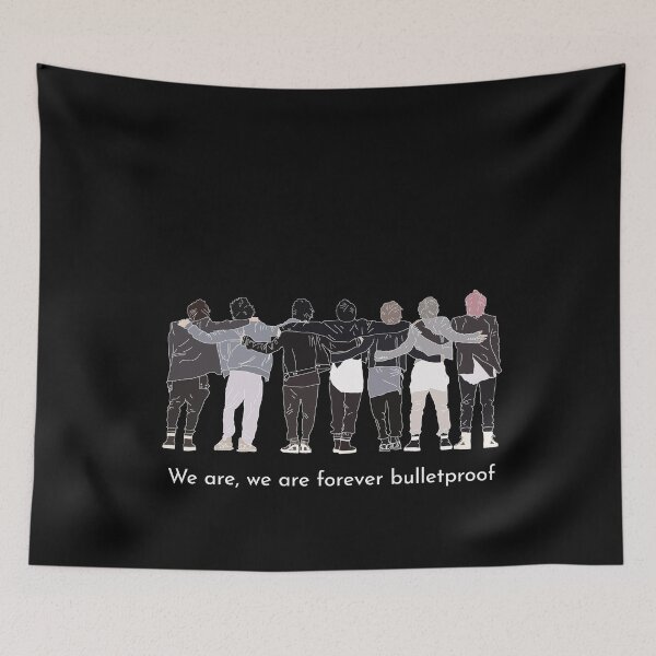 Item preview, Bangtan ON: We are forever Bulletproof design designed and sold by NoonaStudio.