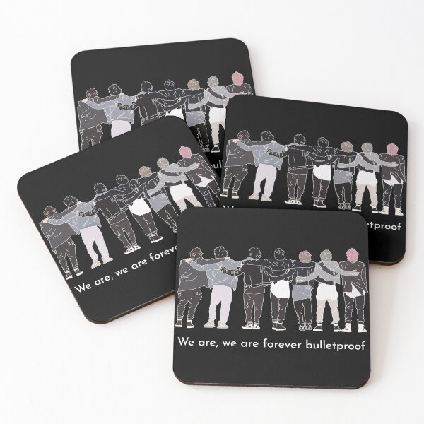 Item preview, Bangtan ON: We are forever Bulletproof design designed and sold by NoonaStudio.
