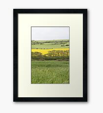 Plain Landscape Framed Print