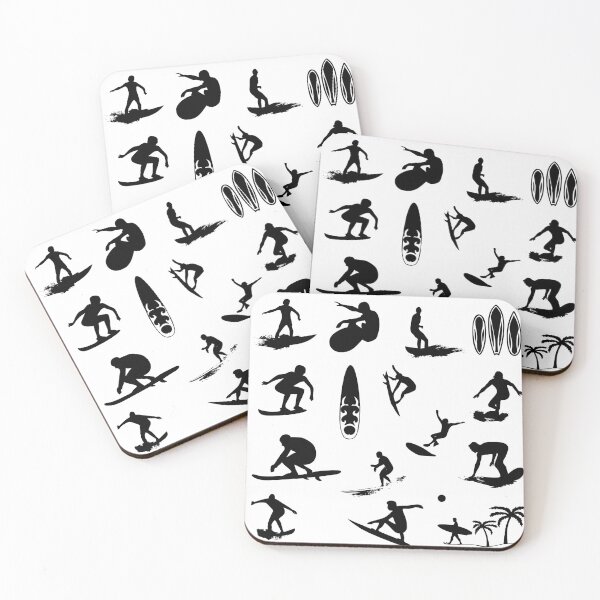 Item preview, Super Cool Surfing Surfer Collage designed and sold by Leeloks.