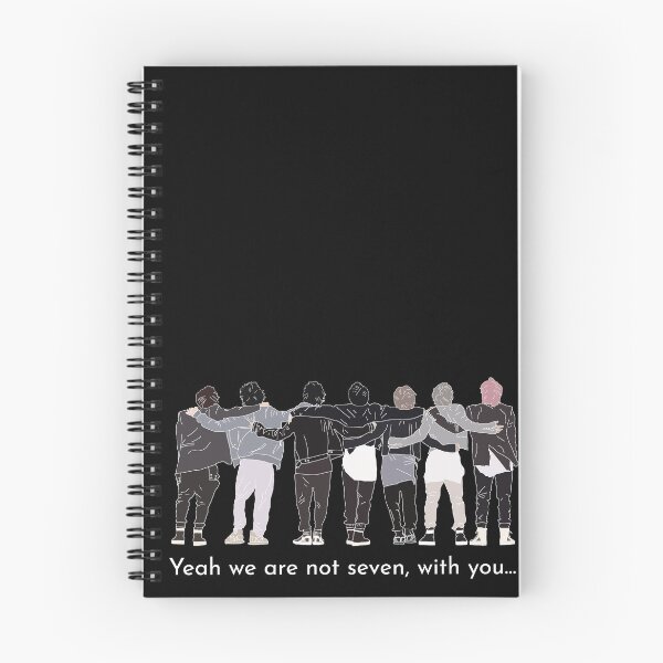 Item preview,  BTS ON: We are not seven with you design designed and sold by NoonaStudio.