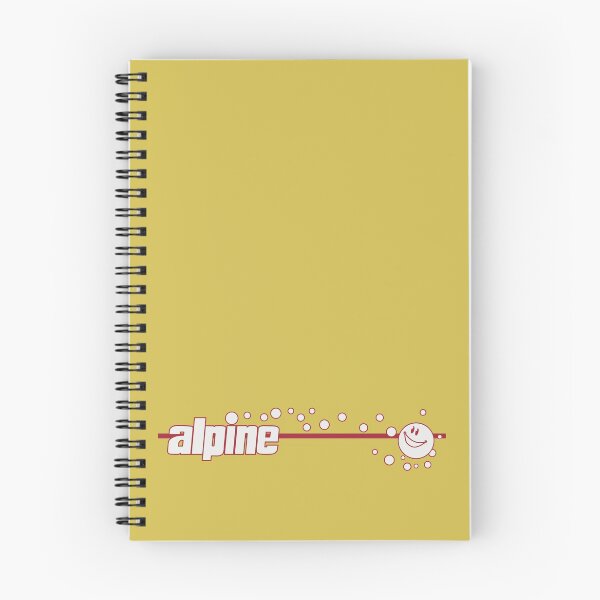 Item preview, 'Alpine' drinks van logo (1990s) designed and sold by Logocryo.