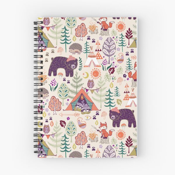 Item preview, Woodland Animals Campout pattern designed and sold by Janet Broxon.