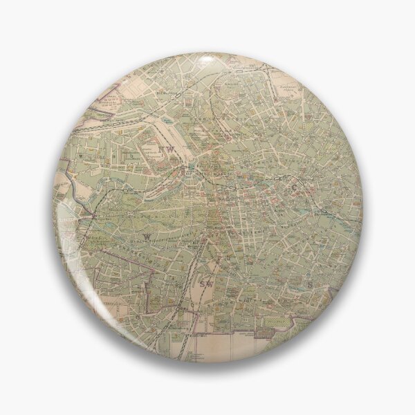 Item preview, Vintage Map of Berlin Germany (1913) designed and sold by BravuraMedia.