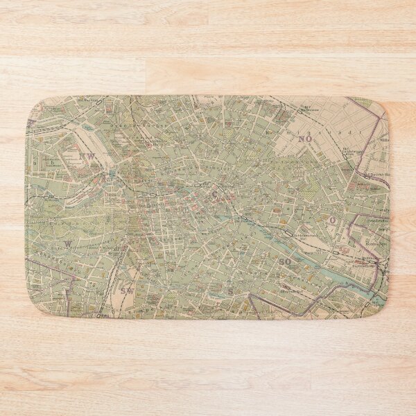 Item preview, Vintage Map of Berlin Germany (1913) designed and sold by BravuraMedia.