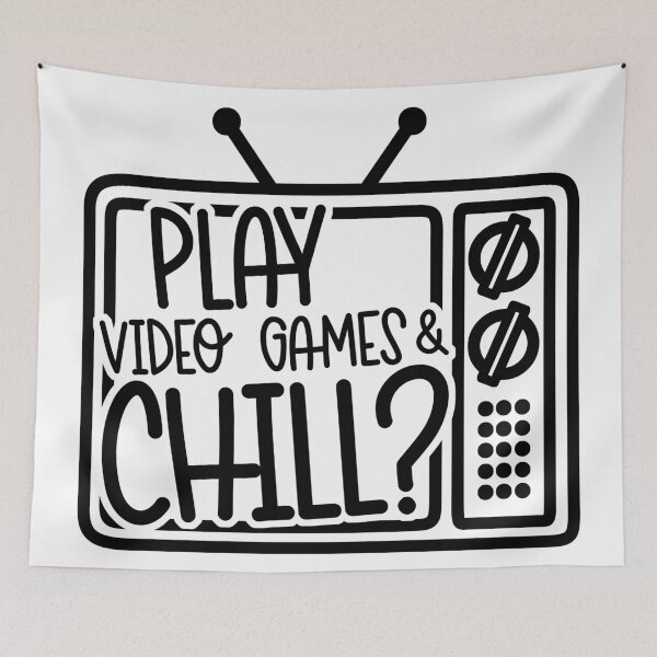 Item preview, Play Video Games & Chill? designed and sold by TswizzleEG.
