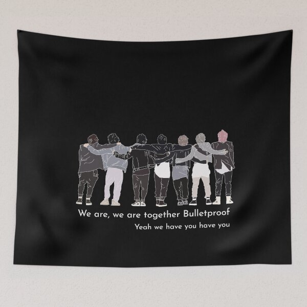 Item preview, BTS ON: We are, we are together Bulletproof, yeah we have you designed and sold by NoonaStudio.